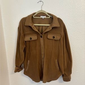 Sincerely Jules Shacket, Velour, Size L